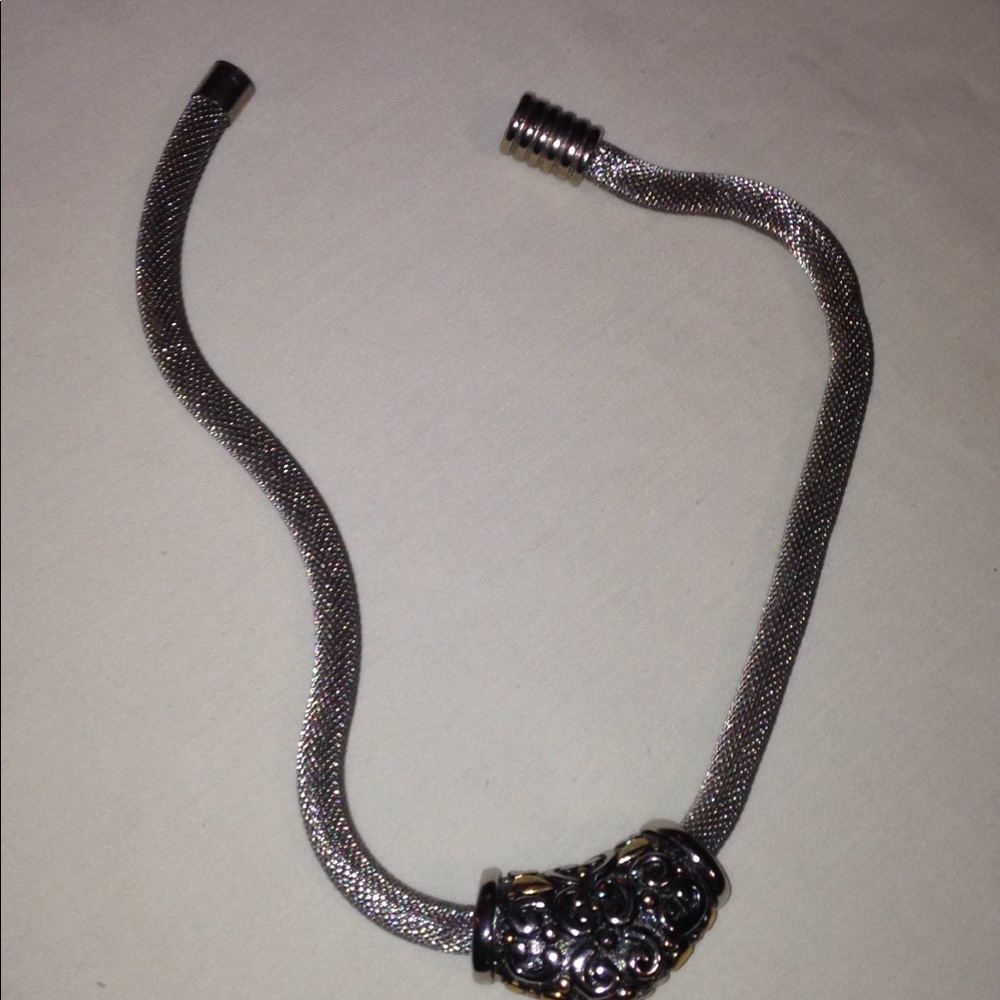 Vtg Double Sided Statement Necklace - image 6